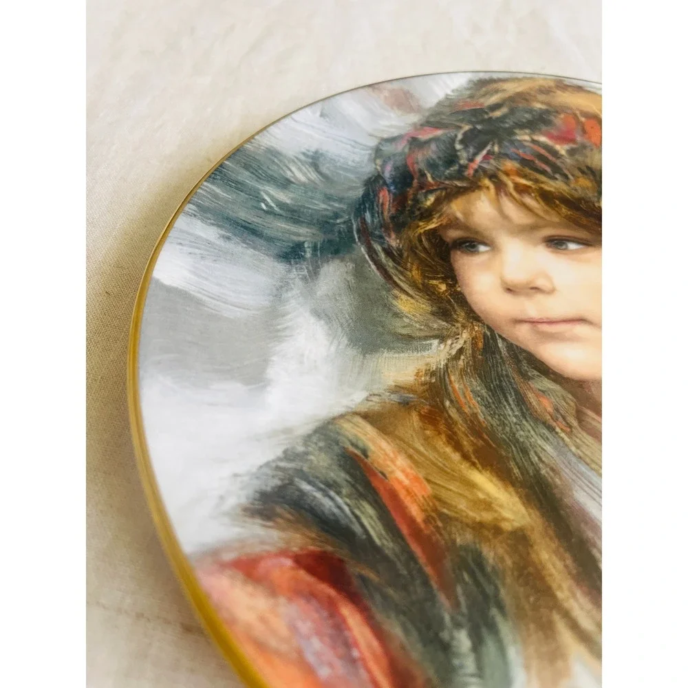 Royal Doulton Francisco Masseria Panchito Collector Plate Hand Signed Message